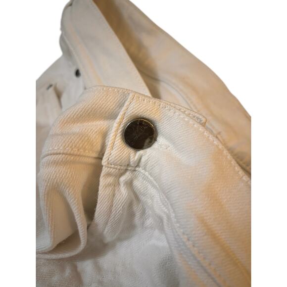 Versace Collection Men's Straight White Denim Jeans, Size EU 40, Y2K - Picture 6 of 6